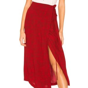Free People Wrap Skirt